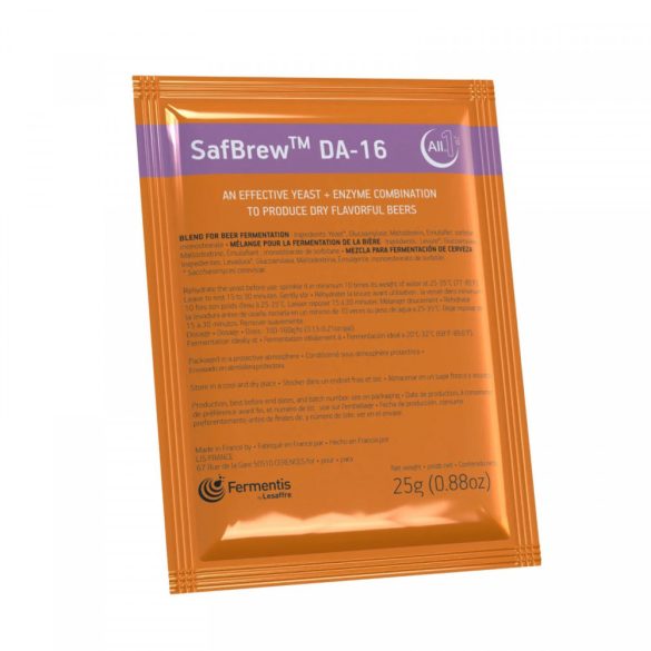 Fermentis dried brewing yeast SafBrew™ DA-16 25 g 